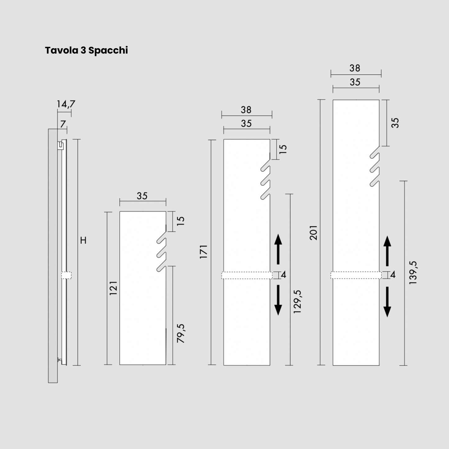 Tavola 3 Spacchi